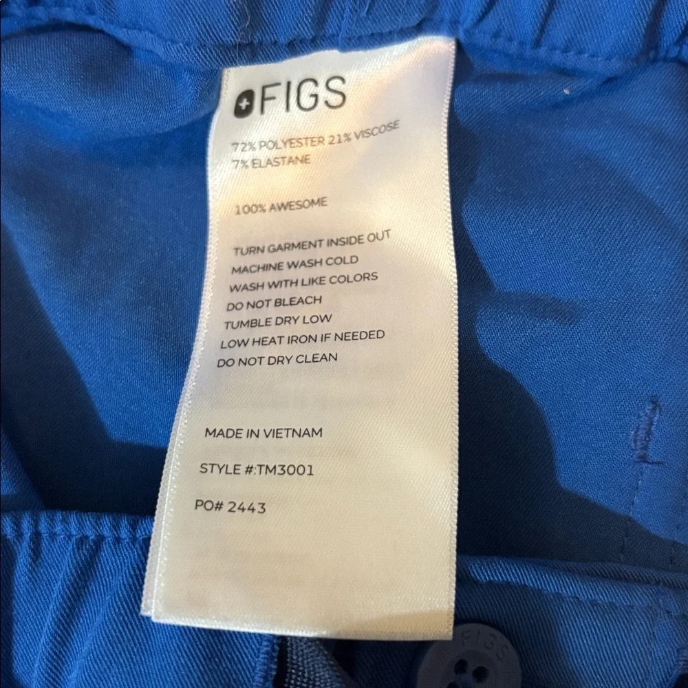 FIGS | blue pants small